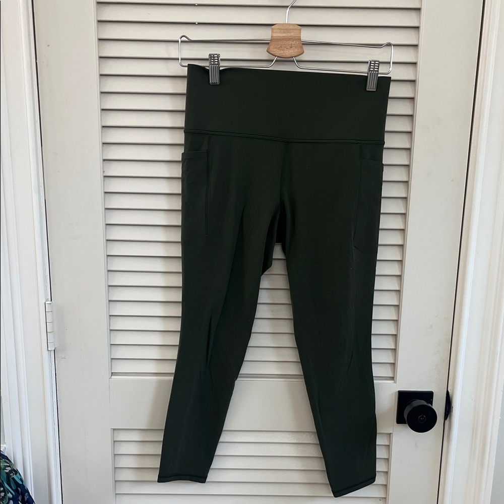 Athleta Dark Green Leggings